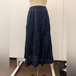 Jennifer & Grace - Navy Blue Women's Skirt - Medium